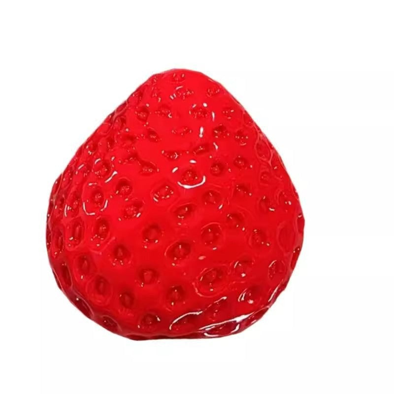 Realistic Strawberry Stress Relief Squishy Toy